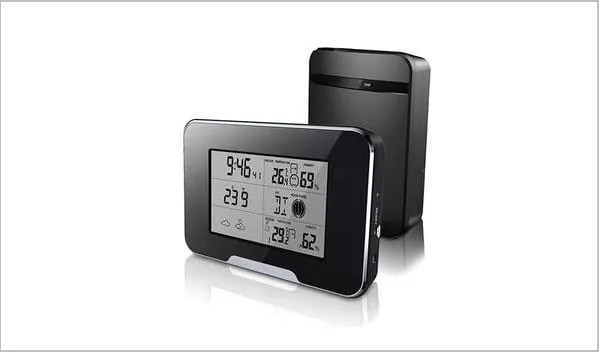 Verborgen camera in weerstation