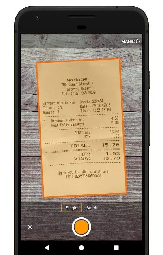 Een kassabon scannen met je smartphone