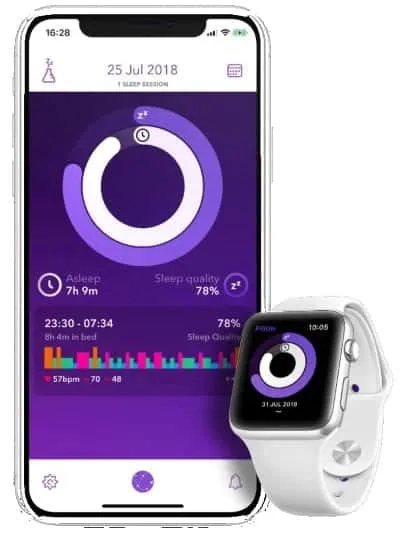 Pillow slaaptracking app Apple Watch