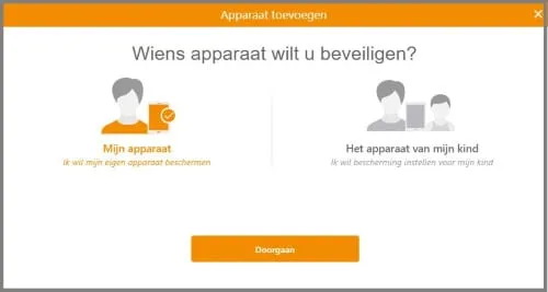 Apparaat instellen Ziggo virusscanner