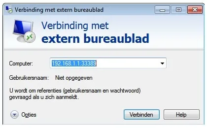 extern bureaublad