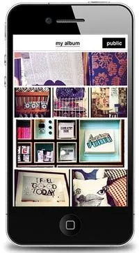 App om makkelijk een spontaan fotodagboek te maken