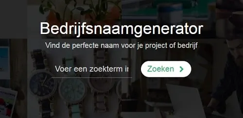 Tool om bedrijfsnaam te maken