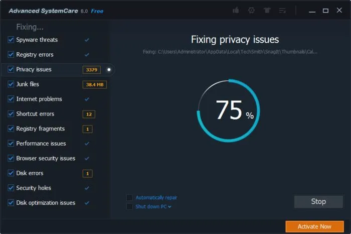 Pc opschonen in paar klikken met Advanced SystemCare