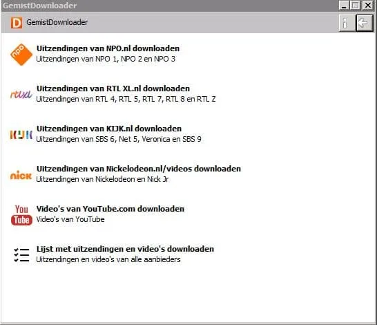 Uitzending Gemist offline bekijken