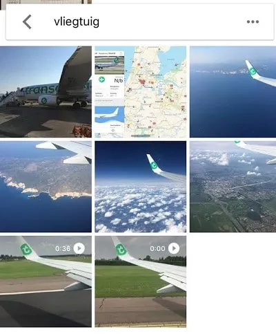 Zoekfunctie in Google Fotos