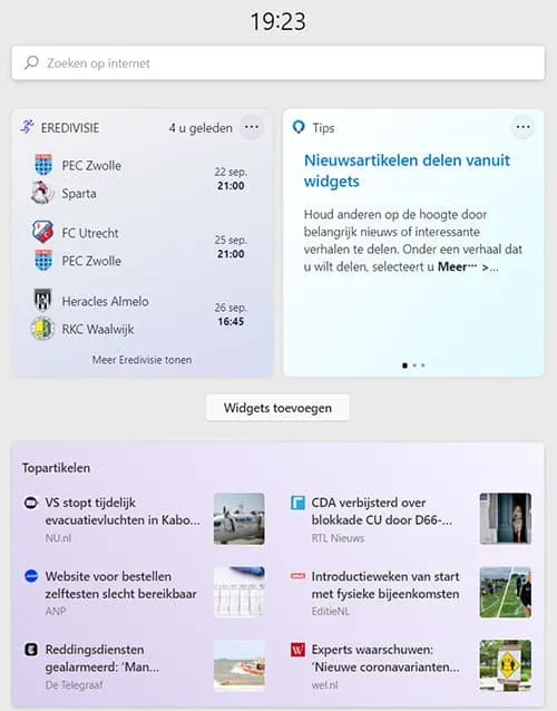 widgets