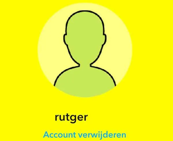 account verwijderen