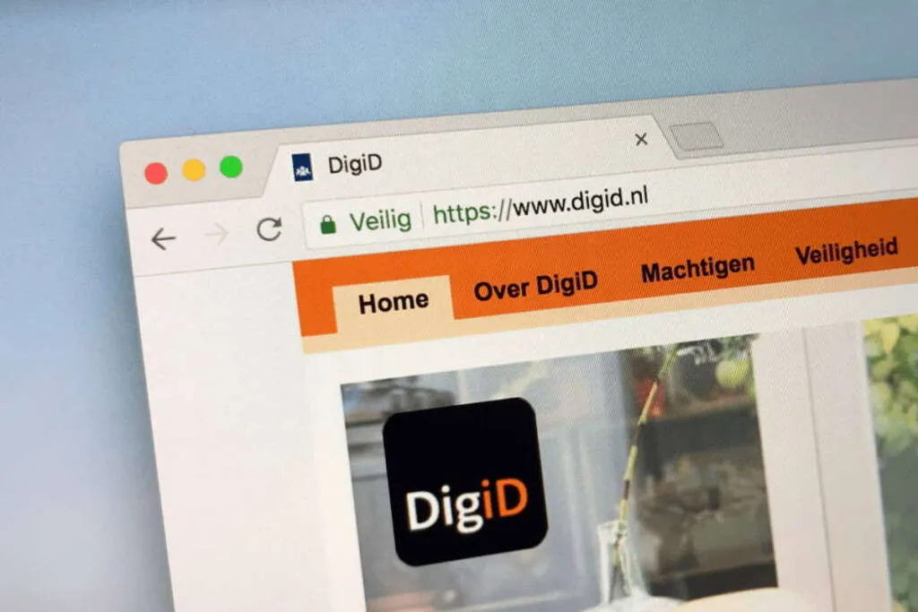 DigiD gebruikersnaam vergeten