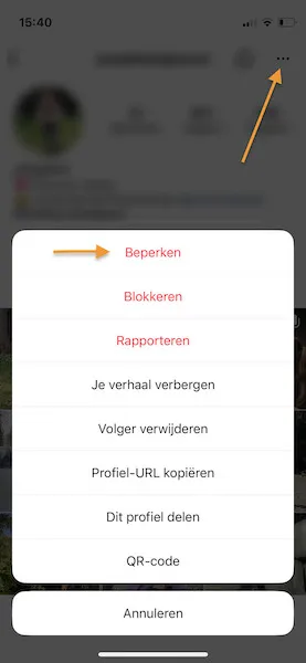 Instagram Stories verbergen