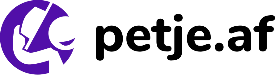 Petje.af logo voor petje af opzeggen